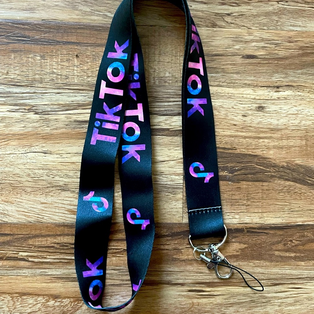 Brand new Super cute TIKTOK lanyard